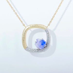 Square / Tanzanite Necklace
