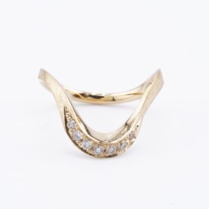 Twist / Diamond Pinky Ring