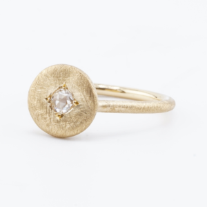 Pebble / Diamond Ring