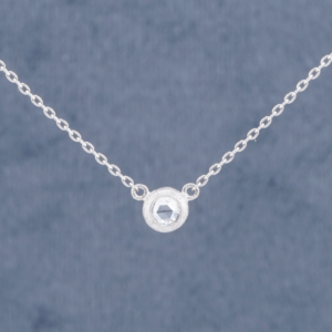 Bubble / Rose Cut Diamond Necklace